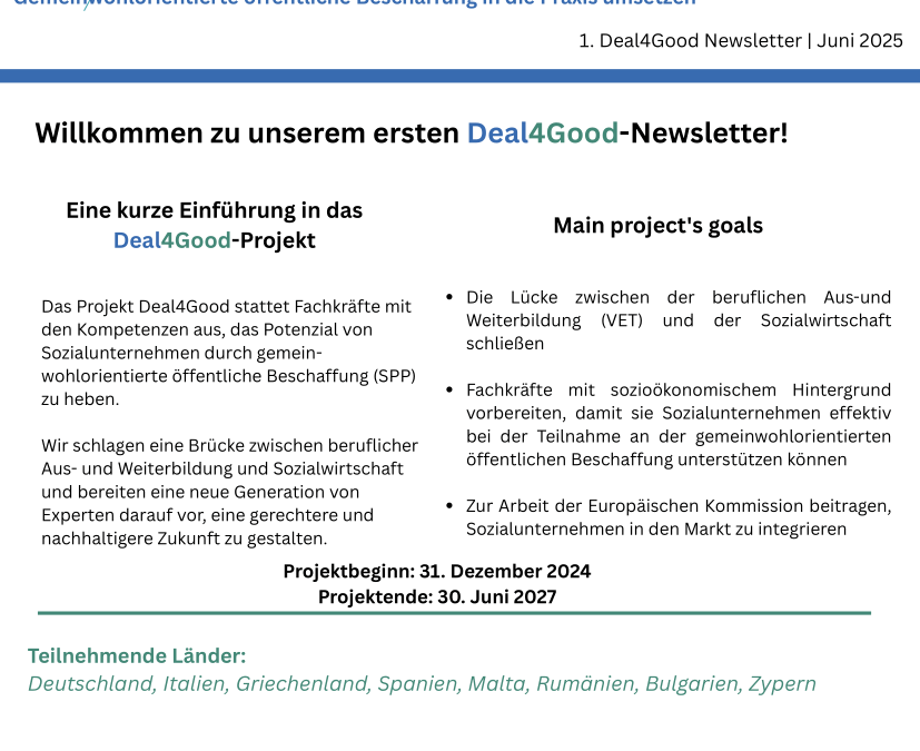 1. Newsletter